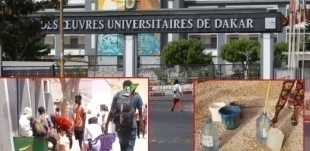 Ramadan et manque d’eau à l’UCAD : Le calvaire des étudiants !