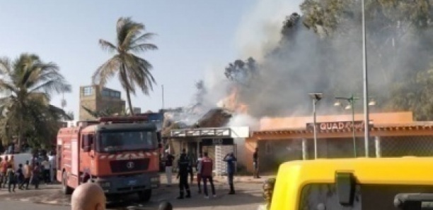 Saly : Le restaurant La Riviera en proie à un incendie