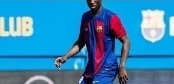 Barça Atlètic : Mamadou Mbacké Fall blessé et absent plusieurs semaines