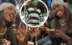 Sur Agitation Fatou Ndiaye Devant Son Mari Basse Thioungue Qui Chante Ses éloges Yaye Titulaire Bi