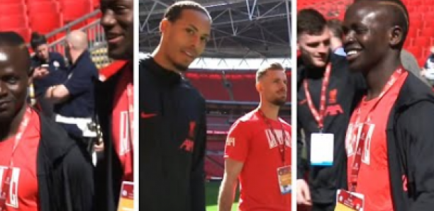 Finale FA cup sadio mané en promenade à wembley avec Salah Virgil klopp firminho…
