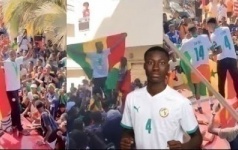 Accueil Incroyable De Serigne Fallou Diouf à Nord Foire Après Son Titre De Champion D’afrique U17