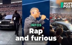 Pour Son Concert Au Stade De France, Ninho S’offre Une Arrivée En Rolls-royce