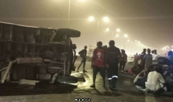 Diamniadio : Quatre Jeunes Amis Fauchés Par La Mort, Un Camion En Panne Les Envoie à La Tombe