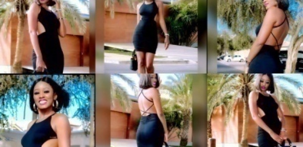 Robe noire provocatrice, Queen Biz confirme son statut de femme sexy