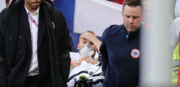 Eriksen victime d’un grave malaise en plein match: le Danois dans un “état stable”, le match a repris