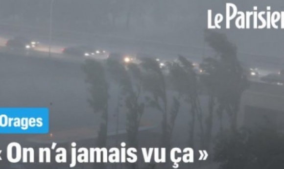 Violents Orages En France : Deux Morts, Dont Un Enfant Et D'énormes Dégâts