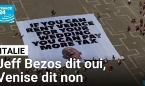 Le Mariage Du Milliardaire Jeff Bezos à Venise Suscite La Colère Des Locaux