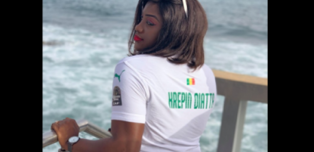 Voici La Plus Belle Supportrice DE krépin Diatta