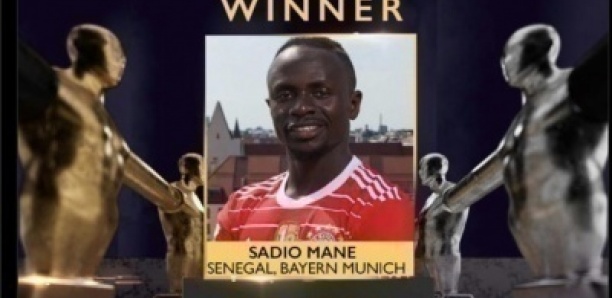 Lauréat du trophée du meilleur international africain : Sadio Mané honoré au Ghana.