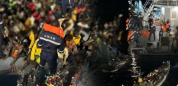 Émigration irrégulière : interception d'une pirogue contenant 74 personnes dont 20 enfants
