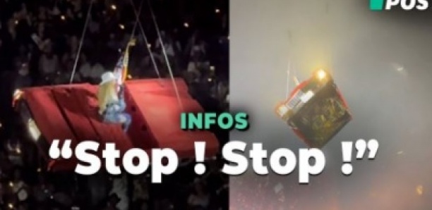 Suspendue dans les airs, Beyoncé évite la chute de peu en plein concert à Houston