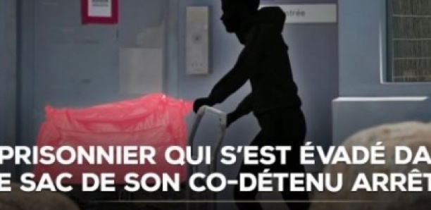 Le prisonnier qui s'est évadé dans le sac de son co-détenu arrêté