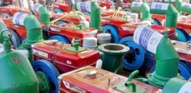 Assistance aux impactés des inondations de 2024 : PRDC-VFS offre 110 Groupes Moto pompe à 7800 producteurs dont 6700 femmes