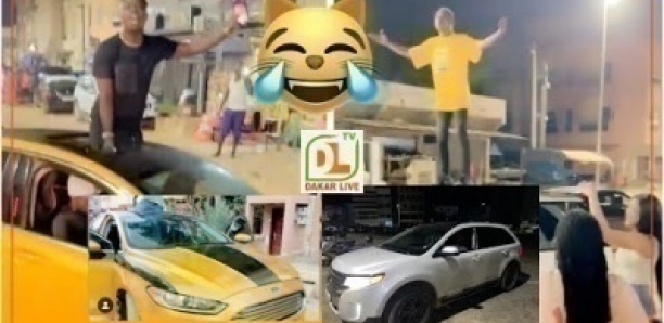 Guerre des voitures: pawlish mbaye bastonné par ouzin keita avec sa nouvelle voiture 4x4