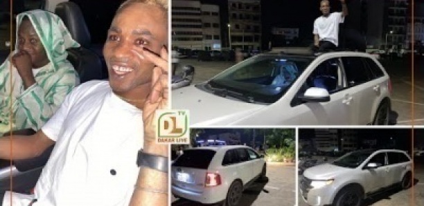 Admirez la très belle voiture ford de ouzin keita offert par S. Ablaye faye «voiture branche
