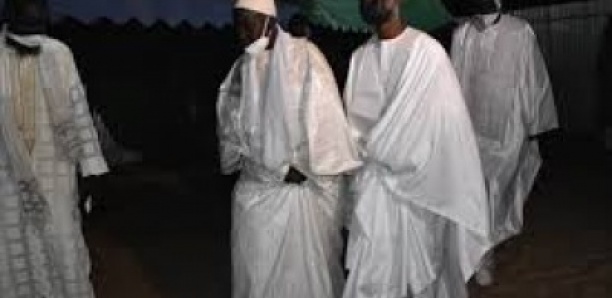Touba : Arrivée d'Antoine Diome chez Serigne Mountakha