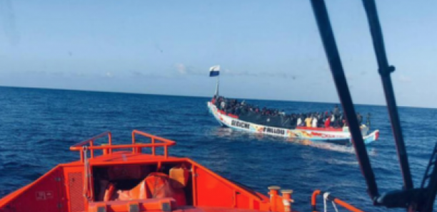 Espagne: Un convoi avec à son bord 78 personnes dont 1 femme en provenance du Sénégal, intercepté par la marine espagnole