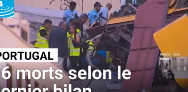 Le déraillement d'un funiculaire mercredi dans le centre de Lisbonne a fait 16 morts et cinq blessés graves