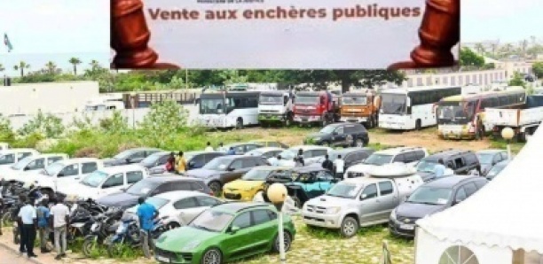 Biens saisis aux enchères : 29 voitures et autres lots vendus pour plus d'un demi milliard F CFA