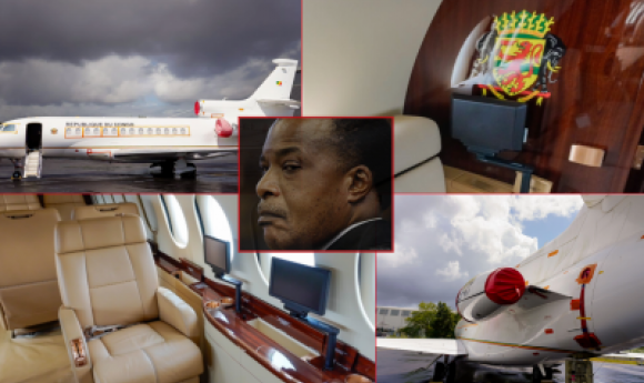 Le Falcon 7x Du Président Congolais Denis Sassou Nguesso Adjugé Aux Enchères à 7,1 Millions D’euros