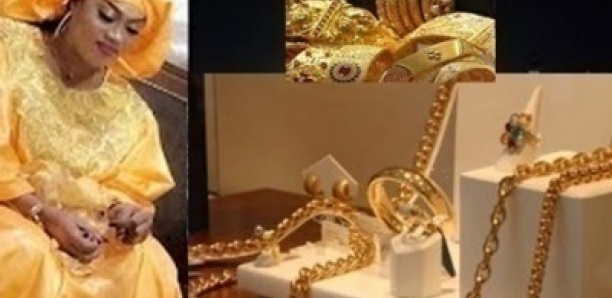 Les Thiantacounes offrent des parures en diamant à Sokhna Aïda Diallo