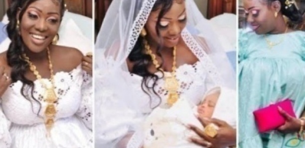 Les Images exclusives du Baptême du Bébé de Dior Mbaye: Les sagnsés d’une chanteuse épanouie