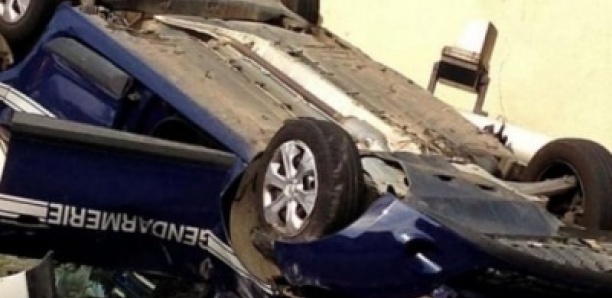 Koumpentoum : Un véhicule de la gendarmerie se renverse et fait des victimes